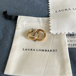 Laura Lombardi hoop earrings brand new